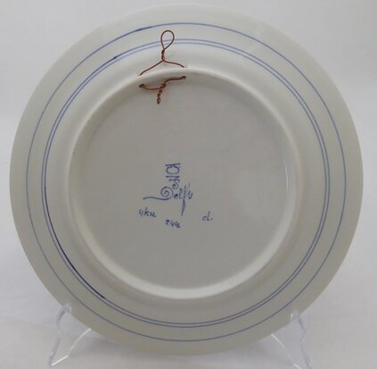 PORCELEYNE FLES DELFT WAND TELLER