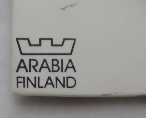 ARABIA FINNLAND WANDPLATTE