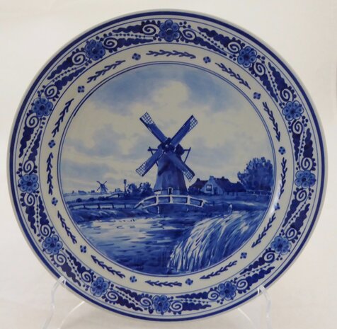 PORCELEYNE FLES DELFT WAND TELLER